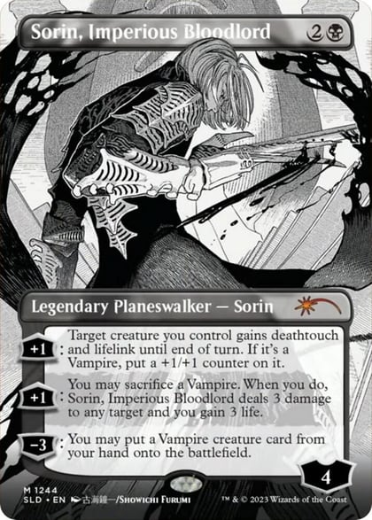 Sorin, Imperious Bloodlord (Borderless), Secret Lair Drop Series 1244