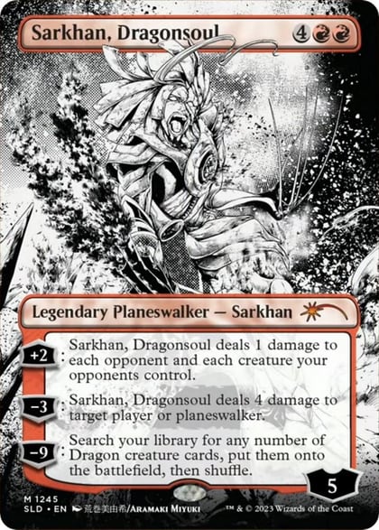Sarkhan, Dragonsoul (Borderless), Secret Lair Drop Series 1245