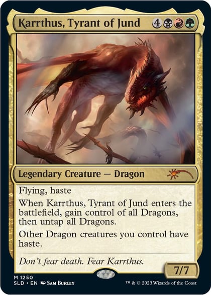 Karrthus, Tyrant of Jund, Secret Lair Drop Series 1250