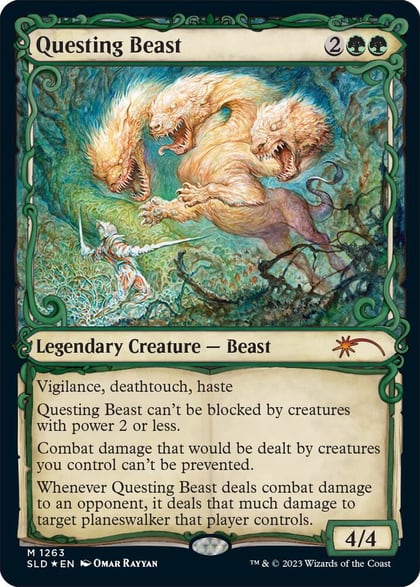 Questing Beast (Halo Foil), Secret Lair Drop Series 1263
