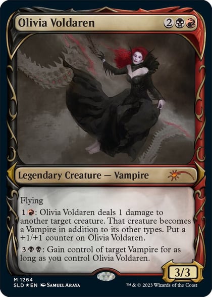 Olivia Voldaren (Halo Foil), Secret Lair Drop Series 1264