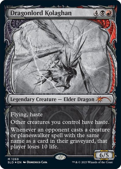 Dragonlord Kolaghan (Halo Foil), Secret Lair Drop Series 1269