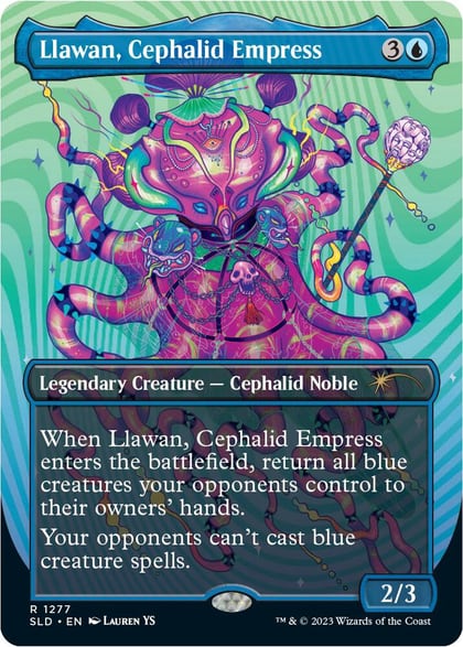 Llawan, Cephalid Empress, Secret Lair Drop Series 1277