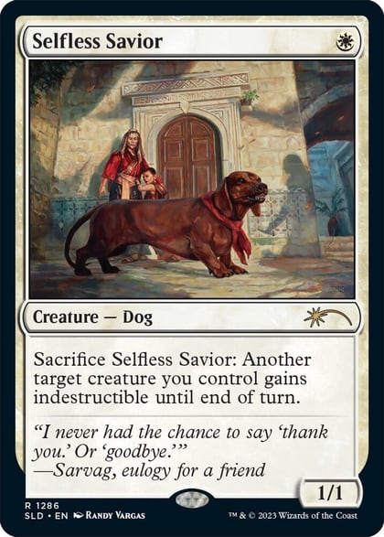 Selfless Savior, Secret Lair Drop Series 1286