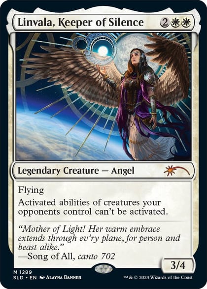 Linvala, Keeper of Silence, Secret Lair Drop Series 1289