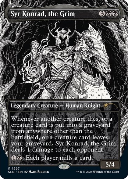 Syr Konrad, the Grim, Secret Lair Drop Series 1297