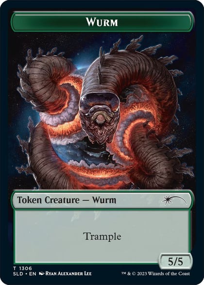 Wurm Token, Secret Lair Drop Series 1306