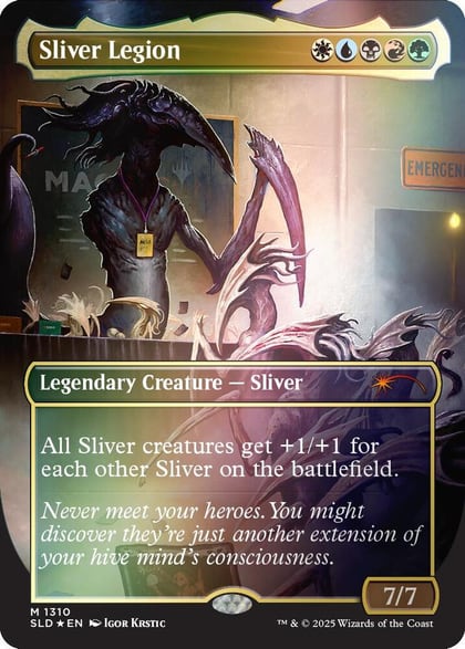 Sliver Legion (1310) (Rainbow Foil), Secret Lair Drop Series 1310