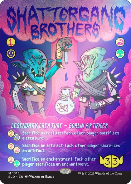 Shattergang Brothers (Rainbow Foil), Secret Lair Drop Series 1315