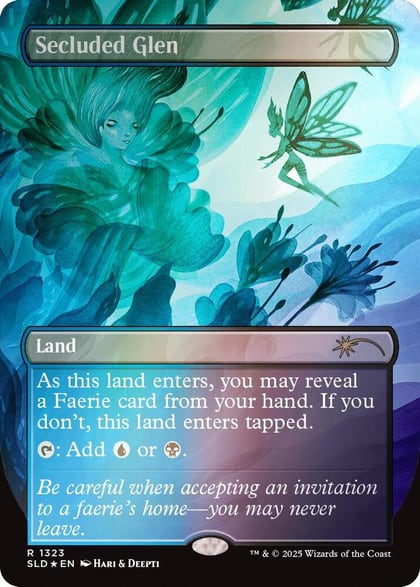 Secluded Glen (Rainbow Foil), Secret Lair Drop Series 1323