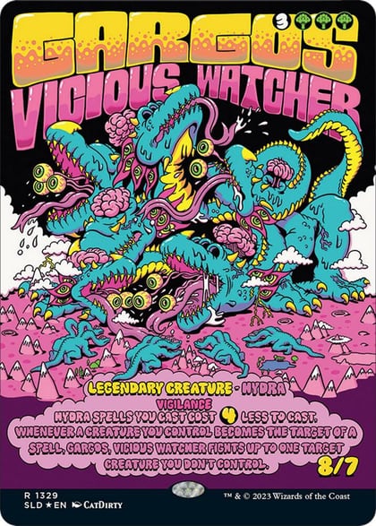 Gargos, Vicious Watcher, Secret Lair Drop Series 1329