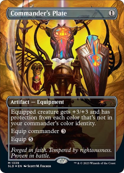 Commander's Plate (1339), Secret Lair Drop Series 1339