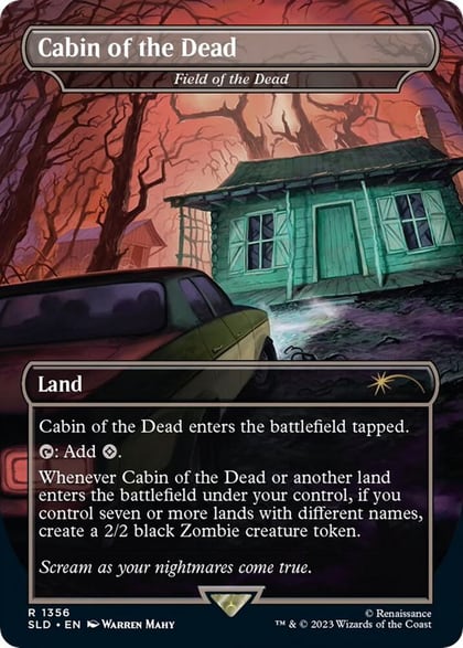 Cabin of the Dead - Field of the Dead, Secret Lair Drop Series 1356
