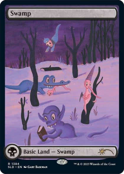 Swamp (1384), Secret Lair Drop Series 1384