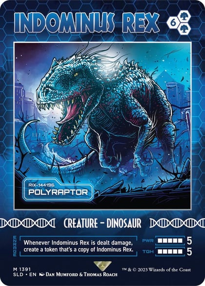 Indominus Rex - Polyraptor, Secret Lair Drop Series 1391