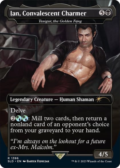 Ian, Convalescent Charmer - Tasigur, the Golden Fang, Secret Lair Drop Series 1396