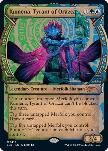 Kumena, Tyrant of Orazca, Secret Lair Drop Series 1412