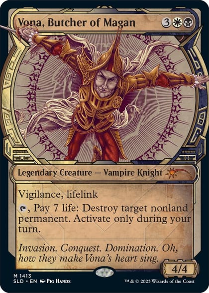 Vona, Butcher of Magan, Secret Lair Drop Series 1413