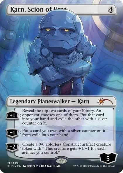 Karn, Scion of Urza (Rainbow Foil), Secret Lair Drop Series 1419
