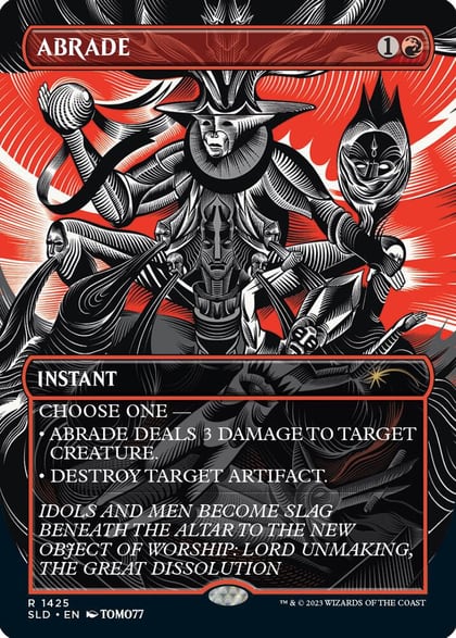 Abrade (1425), Secret Lair Drop Series 1425