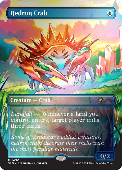 Hedron Crab (Rainbow Foil), Secret Lair Drop Series 1430
