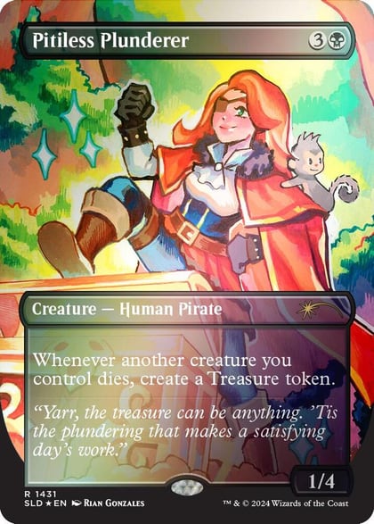 Pitiless Plunderer (Rainbow Foil), Secret Lair Drop Series 1431