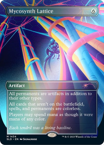 Mycosynth Lattice (Rainbow Foil), Secret Lair Drop Series 1434