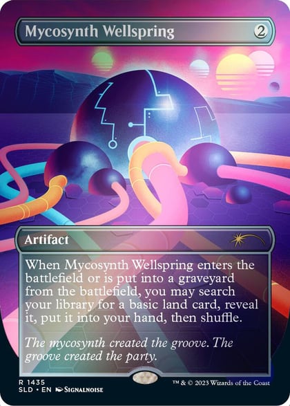 Mycosynth Wellspring (Rainbow Foil), Secret Lair Drop Series 1435