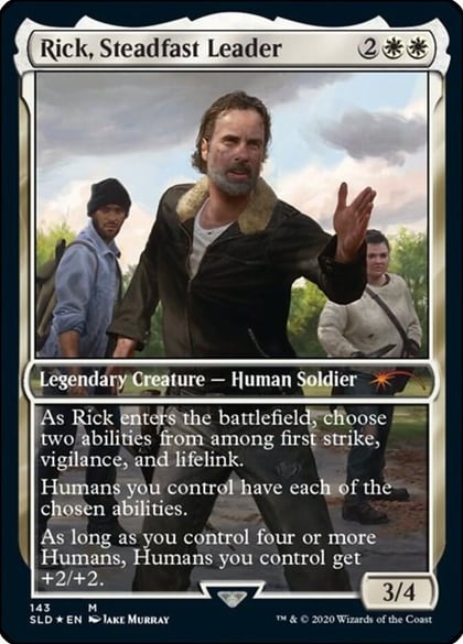 Rick, Steadfast Leader, Secret Lair Drop Series 143