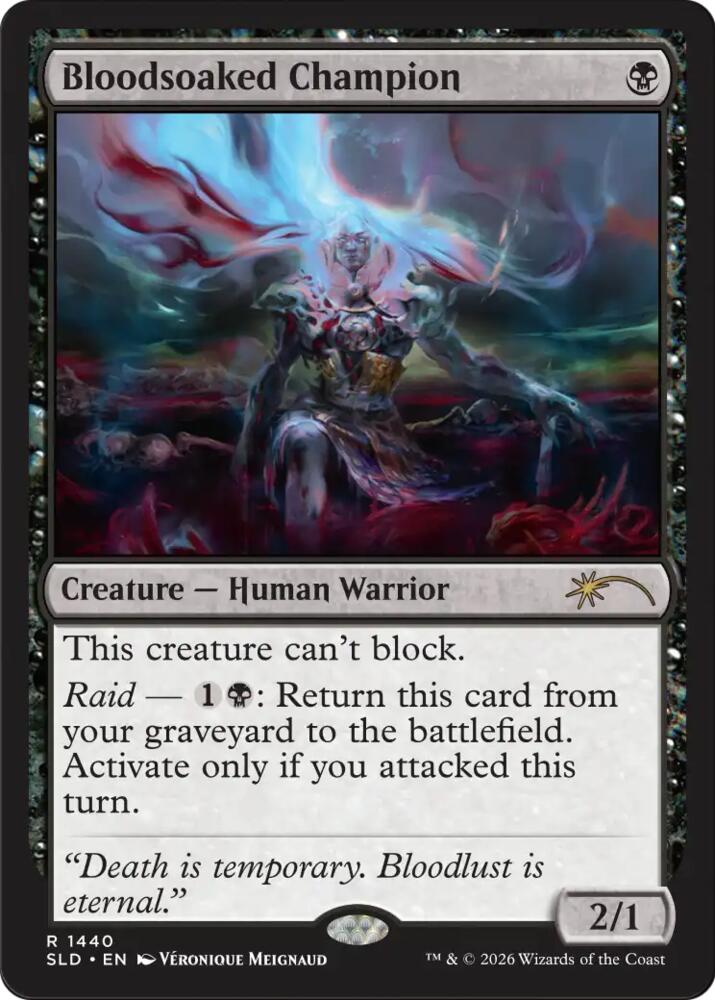 Bloodsoaked Champion, Secret Lair Drop Series 1440