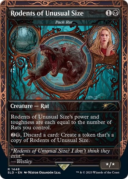 Rodents of Unusual Size - Pack Rat, Secret Lair Drop Series 1448