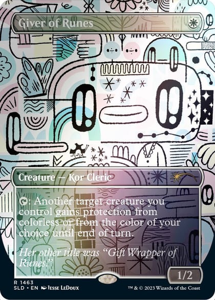 Giver of Runes (Rainbow Foil), Secret Lair Drop Series 1463