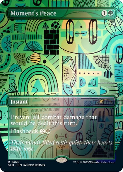 Moment's Peace (Rainbow Foil), Secret Lair Drop Series 1466
