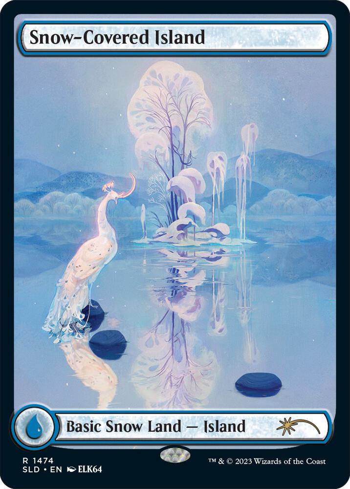 Snow-Covered Island (1474), Secret Lair Drop Series 1474