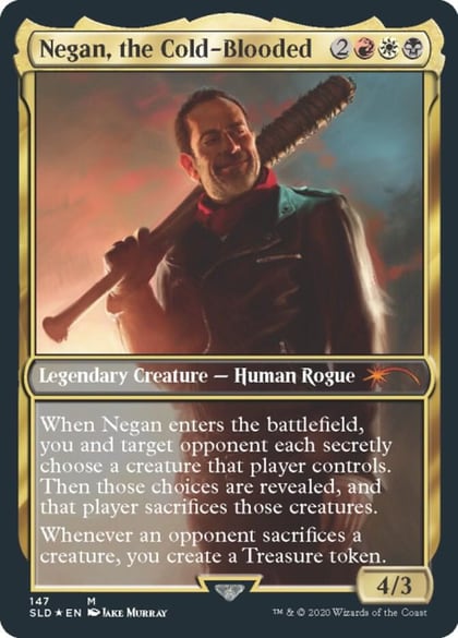 Negan, the Cold-Blooded, Secret Lair Drop Series 147