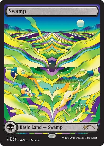 Swamp (1480), Secret Lair Drop Series 1480
