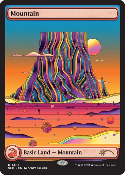 Mountain (1481), Secret Lair Drop Series 1481