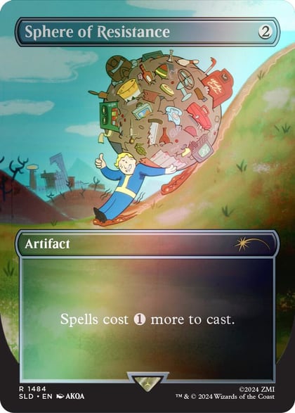 Sphere of Resistance (Rainbow Foil), Secret Lair Drop Series 1484
