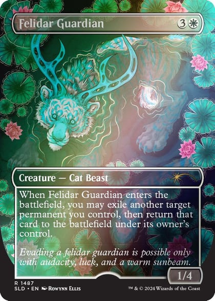Felidar Guardian (Rainbow Foil), Secret Lair Drop Series 1487