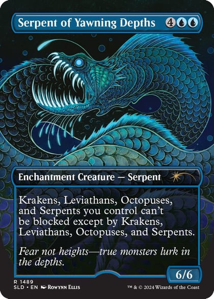 Serpent of Yawning Depths, Secret Lair Drop Series 1489