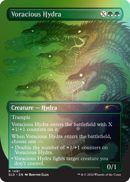 Voracious Hydra (Rainbow Foil), Secret Lair Drop Series 1491