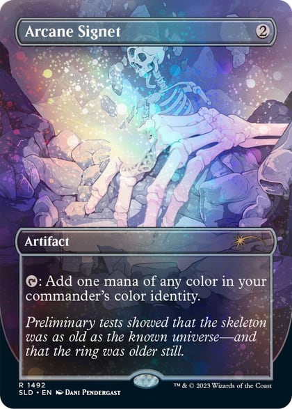 Arcane Signet (1492) (Galaxy Foil), Secret Lair Drop Series 1492