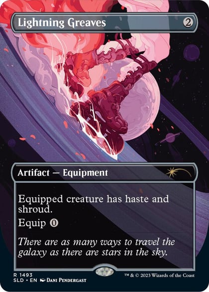 Lightning Greaves (1493), Secret Lair Drop Series 1493