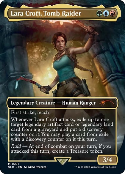 Lara Croft, Tomb Raider, Secret Lair Drop Series 1501