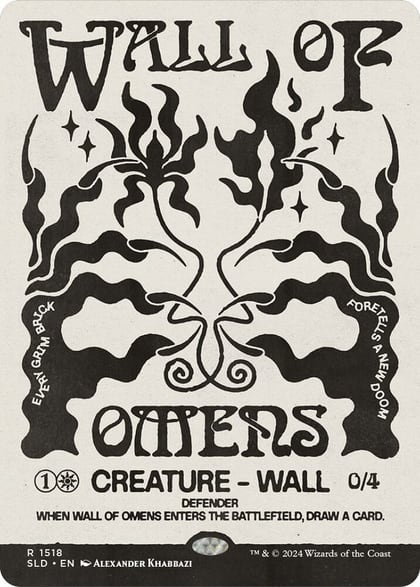 Wall of Omens, Secret Lair Drop Series 1518