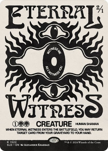 Eternal Witness (1522), Secret Lair Drop Series 1522