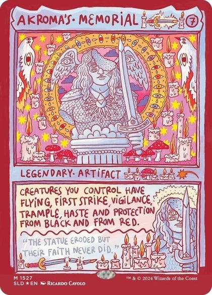 Akroma's Memorial (Rainbow Foil), Secret Lair Drop Series 1527