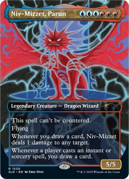 Niv-Mizzet, Parun (Rainbow Foil), Secret Lair Drop Series 1530