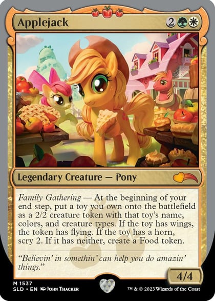 Applejack, Secret Lair Drop Series 1537