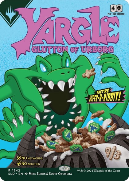 Yargle, Glutton of Urborg, Secret Lair Drop Series 1542
